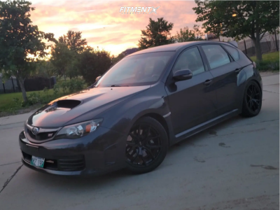 wrx mk−s 2006 Subaru Impreza with 18x8.5 35 Aodhan Ah07 and 225/40R18