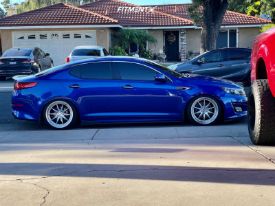 2015 Kia Optima SX Turbo with 19x9.5 Aodhan Ds07 and General 235x35 on