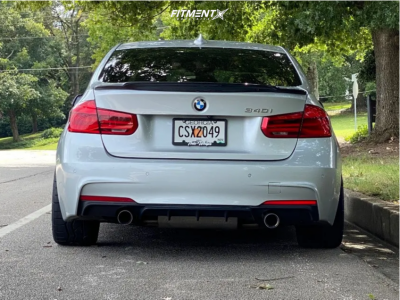 2017 BMW 340i Base with 18x8.5 Konig Ampliform and Delinte 235x40 on