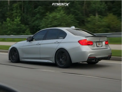 2017 BMW 340i Base with 18x8.5 Konig Ampliform and Delinte 235x40 on