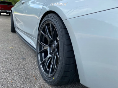 2017 BMW 340i Base with 18x8.5 Konig Ampliform and Delinte 235x40 on