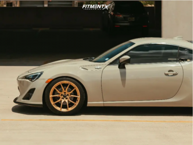 2016 Scion FR-S Base with 18x9.5 Option Lab R716 and Federal 245x40 on ...