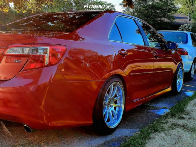 2012 Toyota Camry SE with 18x9.5 Aodhan Ds02 and Toyo Tires 235x45 on