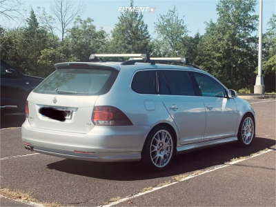 2014 Volkswagen Jetta TDI with 18x8 BBS Co and Vredestein 225x40 on