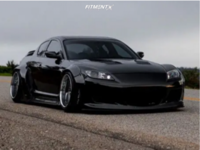 2004 Mazda RX-8 Base with 18x10.5 Heritage Hokkaido and Lionhart 245x40 ...