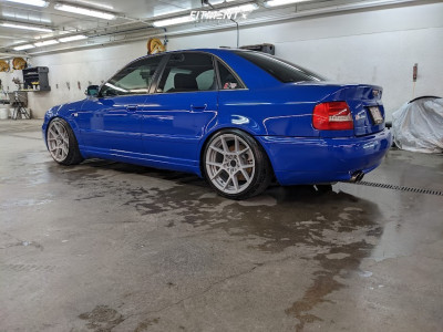 2000 Audi S4 Base with 18x9.5 Rotiform Kps and Firestone 225x40 on