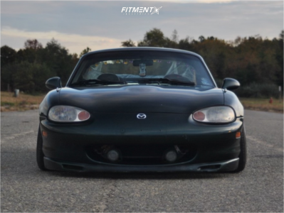 2000 Mazda Miata LS with 16x8.5 BBS RS and Nexen 205x40 on Air