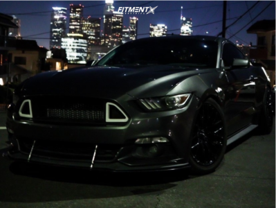 2015 Ford Mustang EcoBoost with 19x9 American Muscle Performance Pack