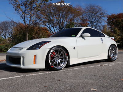 2003 Nissan 350Z Touring with 19x9.5 Aodhan Ds02 and Hankook