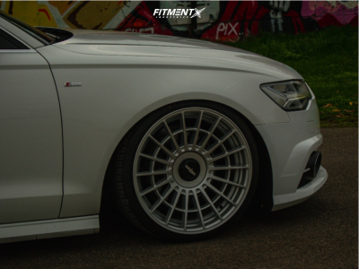 2016 Audi A6 Premium with 20x10 Rotiform Las-r and Triangle 245x30 on