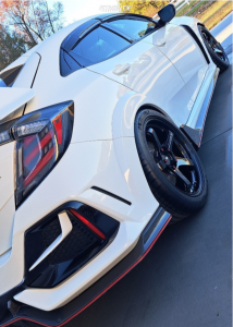 2021 Honda Civic Type R with 18x9.5 Advan Racing GT Beyond and Michelin ...