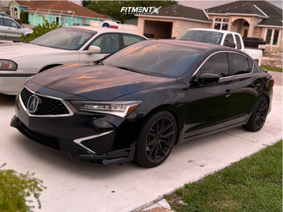 2019 Acura ILX Base with 18x8.5 XXR 559 and Continental 235x40 on