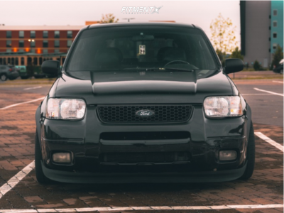 2002 Ford Escape XLT with 18x9.5 Aodhan Ds07 and Continental 255x35 on