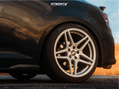 2016 Scion TC Base with 18x9.5 ESR Rf15 and Toyo Tires 235x40 on ...