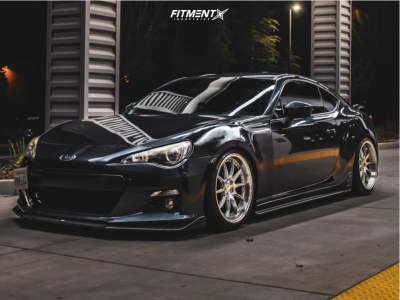 超レア THE BONEZ SHO WATANABE KING. 黒　XL 2013 Subaru BRZ Limited with 18x8.5 Aodhan Ds07 and Toyo Tires
