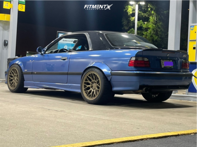1999 BMW M3 Base with 18x9.5 ESM ESM-FF1 and Falken 265x35 on Coilovers