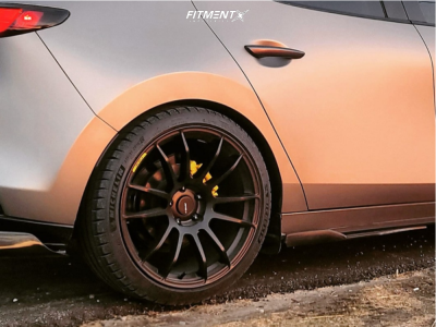 2020 Mazda 3 Premium with 19x8.5 AVID1 Av20 and Michelin 235x35 on