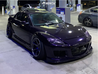 2004 Mazda RX-8 Base with 18x10.5 Kansei Tandem and Lionhart 215x40 on ...