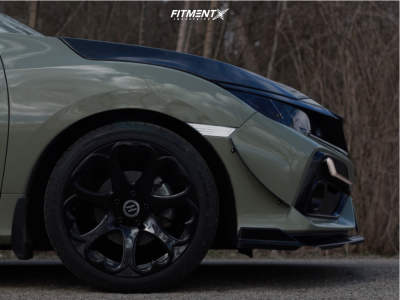 2021 Honda Civic EX with 18x8.5 Heritage Kokoro Monoc and