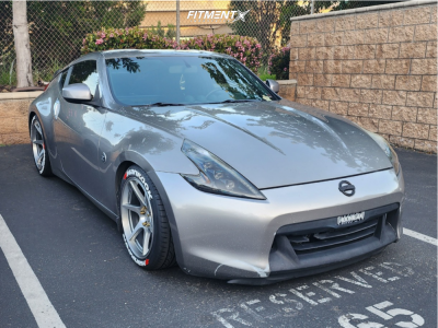 2009 Nissan 370Z Base Wheel Offset Nearly Flush Coilovers