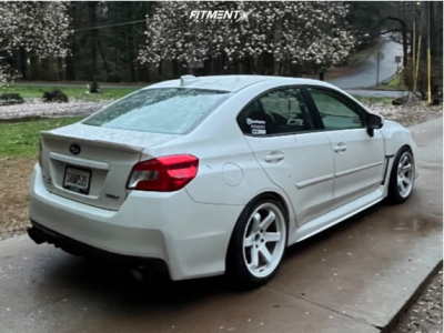 2017 Subaru WRX Premium with 18x9.5 AVID1 AV6 and Vercelli 245x45 on