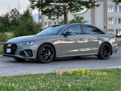2020 Audi A4 Quattro Progressiv with 18x8.5 Aodhan Aff7 and Michelin