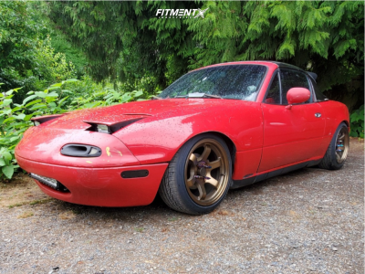 1990 Mazda Miata with 15x8 20 Rota Grid and 195/45R15 Toyo Tires