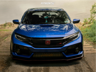 2019 Honda Civic Type R with 18x9.5 Gram Lights 57dr and Toyo Tires ...