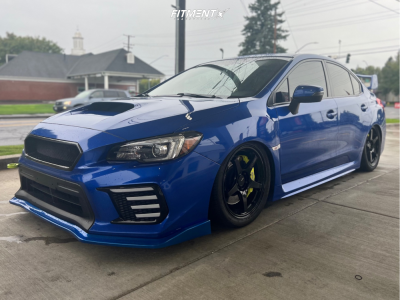 2018 Subaru WRX STI with 18x8 40 Enkei Ts-5 and 245/40R18