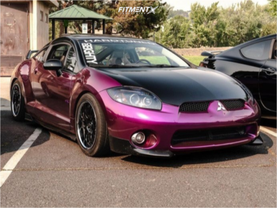 2006 Mitsubishi Eclipse with 18x9 25 XXR 526 and 245/45R18