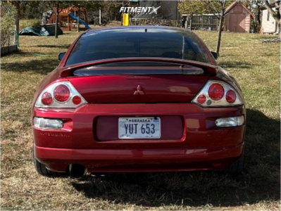 2000 Mitsubishi Eclipse GT with 18x8.5 Anovia Titan and Pirelli 225x40 ...