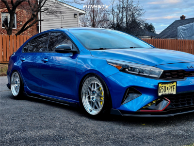 2022 Kia Forte GT with 18x8.5 ARC Ar9 and Hankook 225x40 on Coilovers