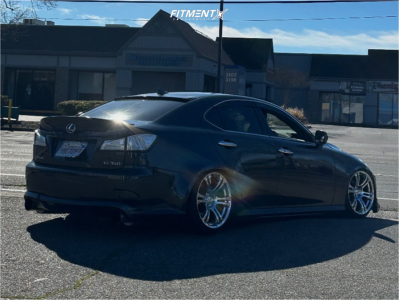 2007 Lexus IS350 Base with 18x9.5 Kansei Neo and Toyo Tires 225x40 on