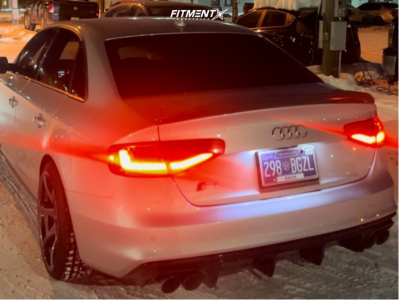 2013 Audi S4 Base with 19x9.5 Kansei Tandem and Continental 235x35 on