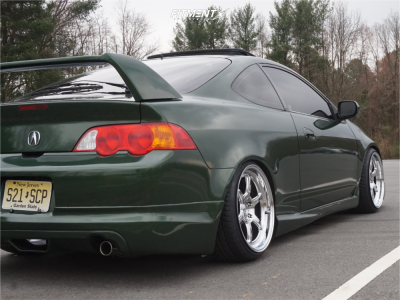 2004 Acura RSX Base with 18x9.5 Kansei Roku and Summit 215x35 on ...