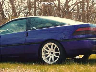 1990 Ford Probe GL with 17x8.5 Vors Vr4 and Bridgestone 215x45 on ...
