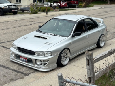 メッサ 2018 Subaru WRX with 18x9 35 Motegi Mr131 and 245/40R18