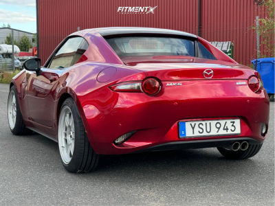 2019 Mazda MX-5 Miata RF GT with 17x7 Enkei RPF1 and Goodyear 215x45 on