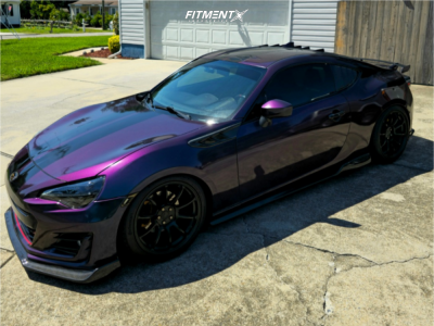 2018 Subaru BRZ with 18x9 30 Aodhan Ah06 and 255/35R18 Continental