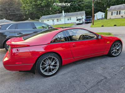 1989 Nissan 300ZX Turbo with 18x8.5 Enkei Td5 and Falken 235x40 on