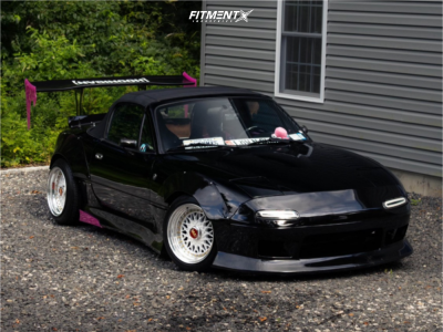 1996 Mazda Miata Base with 15x8 BBS Rs and Toyo Tires 195x30 on ...