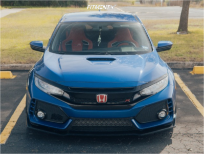 2019 Honda Civic Type R with 18x9.5 Kansei Roku and Kumho 265x40 on ...