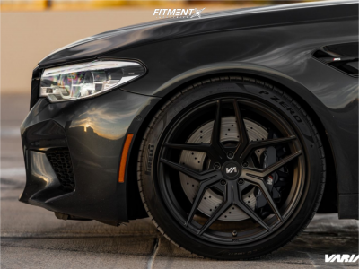 2018 BMW M5 Base with 20x10 Variant Xenon and Pirelli 275x35 on Stock