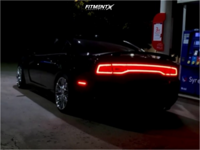 2014 Dodge Charger SXT Plus with 20x9 Niche Gamma and Lexani 245x35 on
