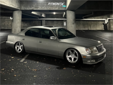 2000 Lexus LS400 Base with 18x9.5 Kansei Knp and Bridgestone 225x40 on ...