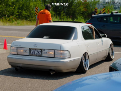 1993 Lexus LS400 Base with 19x10 Work Ls207 and Zeta 215x35 on