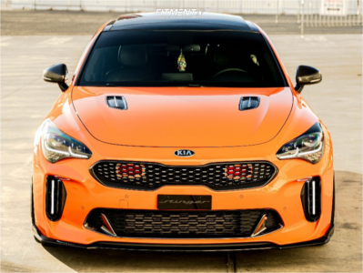 2019 Kia Stinger GTS with 20x9 Aodhan Aff3 and Cosmo 255x35 on