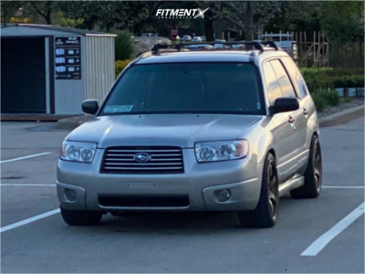 2007 Subaru Forester X with 18x8.5 Gram Lights 57dr and General 265x50