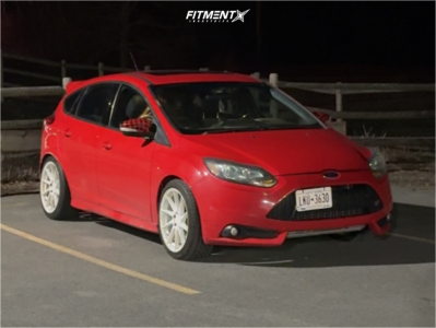 2013 Ford Focus ST with 18x8.5 Aodhan Ah09 and Firestone 235x40 on
