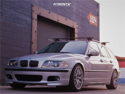 2001 BMW 325i - 18x8.5 35mm - Apex Ec-7 - Coilovers - 235/40R18
